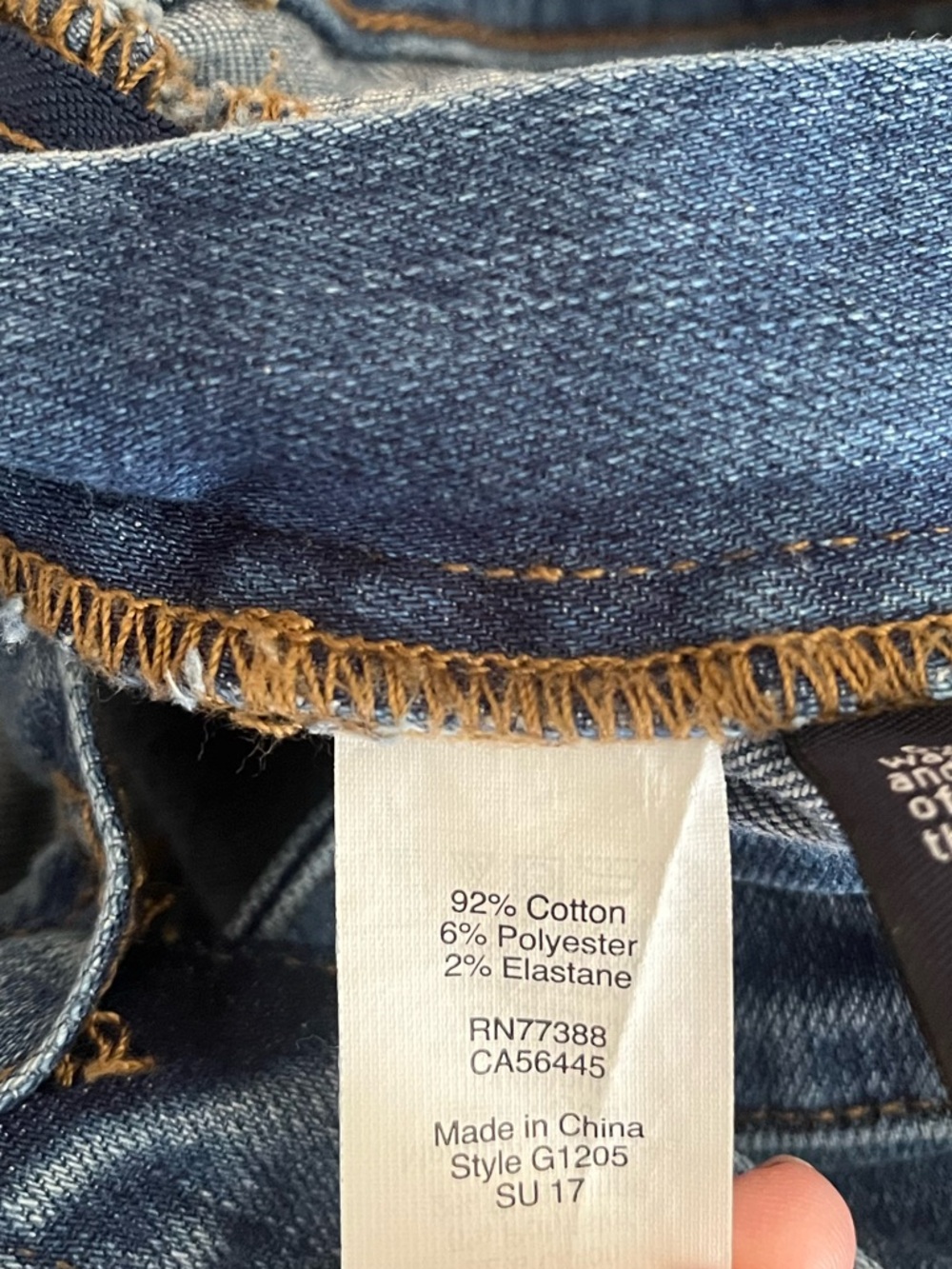 {Madewell} Skinny Overalls with Drop Hem in Blue - Womens Medium - Picture 9 of 9